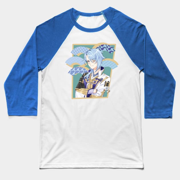 Kamisato Ayato - Genshin Impact Baseball T-Shirt by Araki Shop